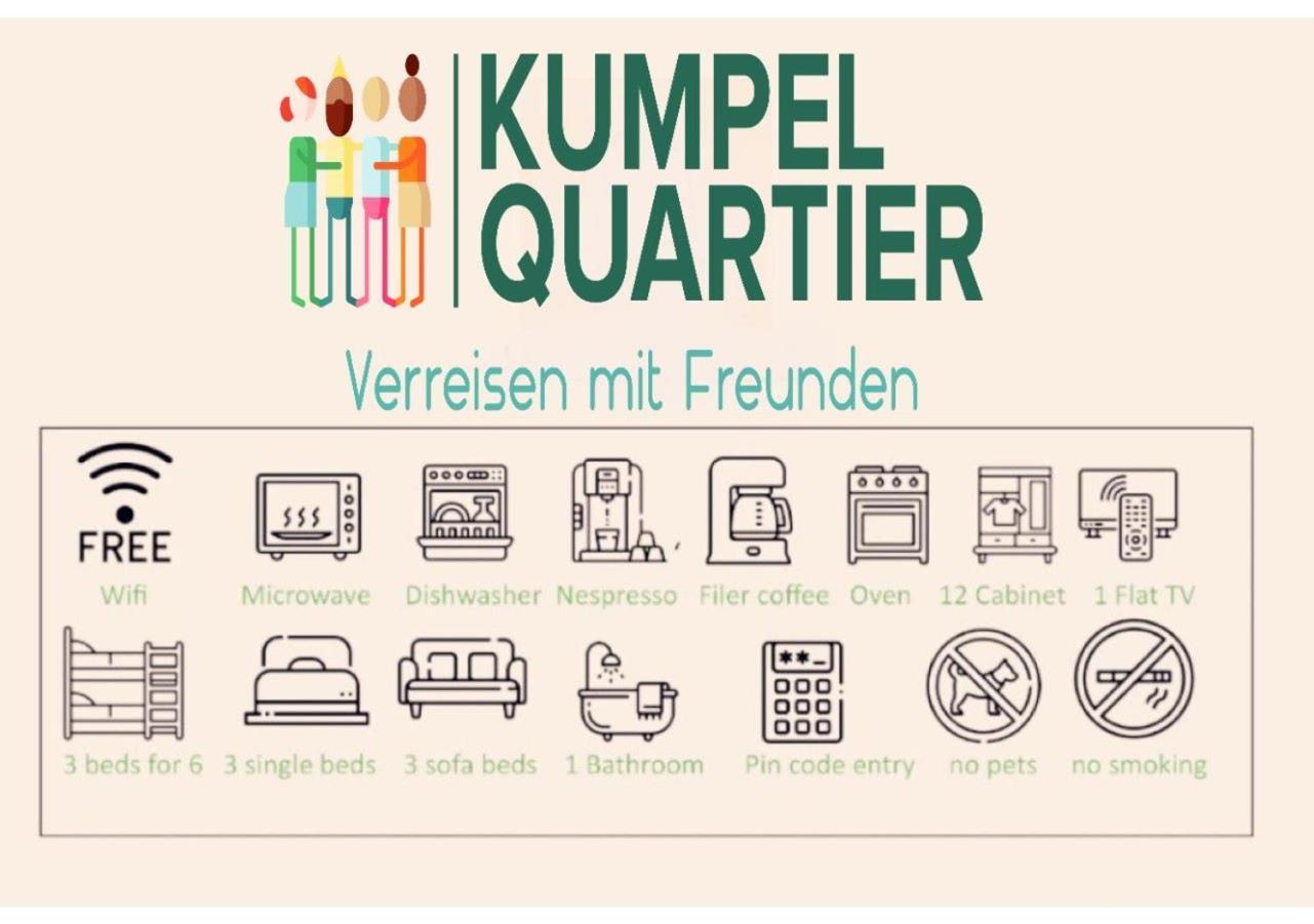 Daheim In Essen Lejlighed Eksteriør billede